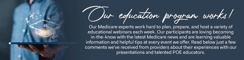 Education program testimonials