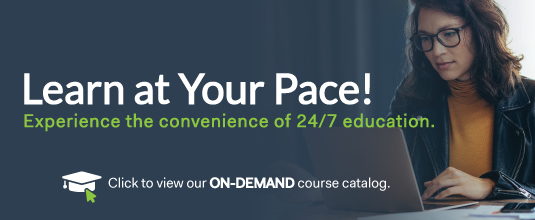 Acces the Learning on Demand Center for 24/7 education