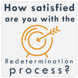 Redetermination feedback
