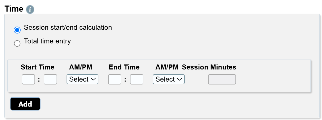E/M code - time based
