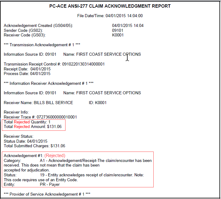 277CA rejected