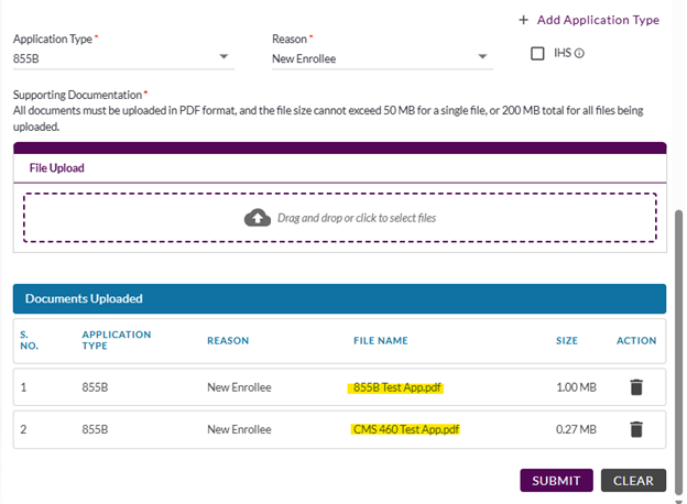 Documentos cargados