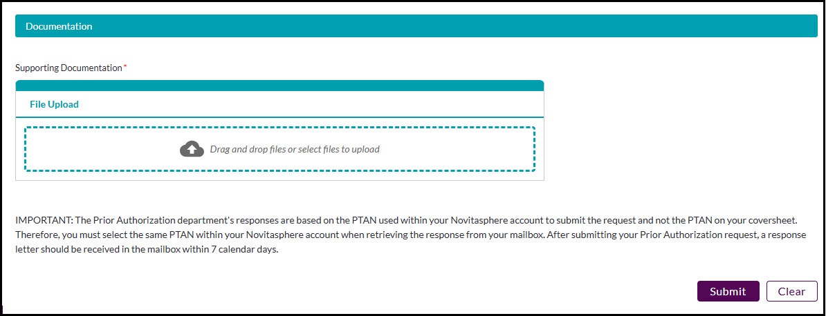 Prior Authorization Request – RSNAT 4