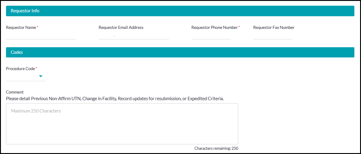 Solicitud de autorización previa de la Parte B - ASC 3