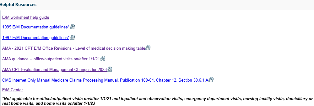 Helpful Resources