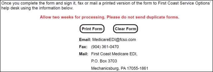 Envíe formulario completado