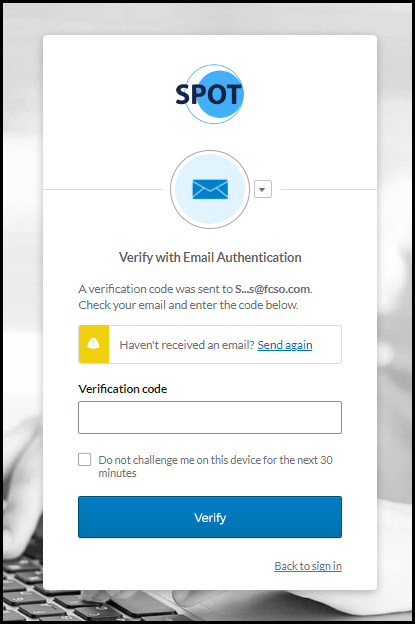Verification code