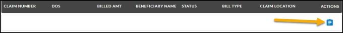 Part A – Claim Summary icon