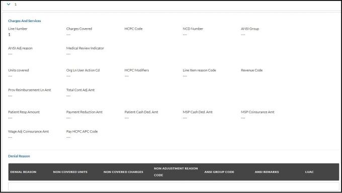 Part A – Claim Detail Lines Additional Details