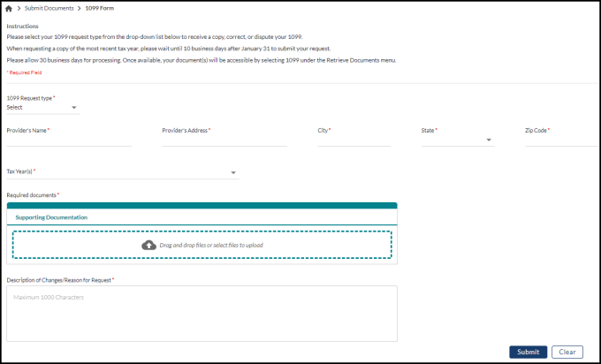 1099 form