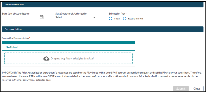 Prior Authorization Request – HOPD 3