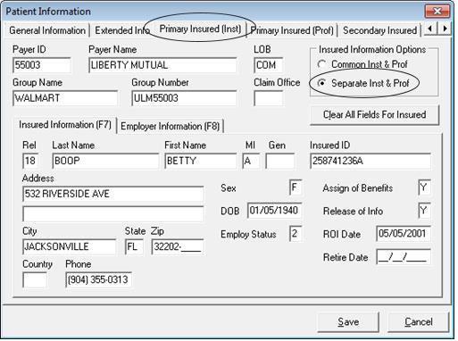 MSP: asegurado primario