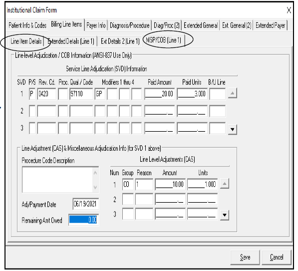 Institucional: MSP COB 1