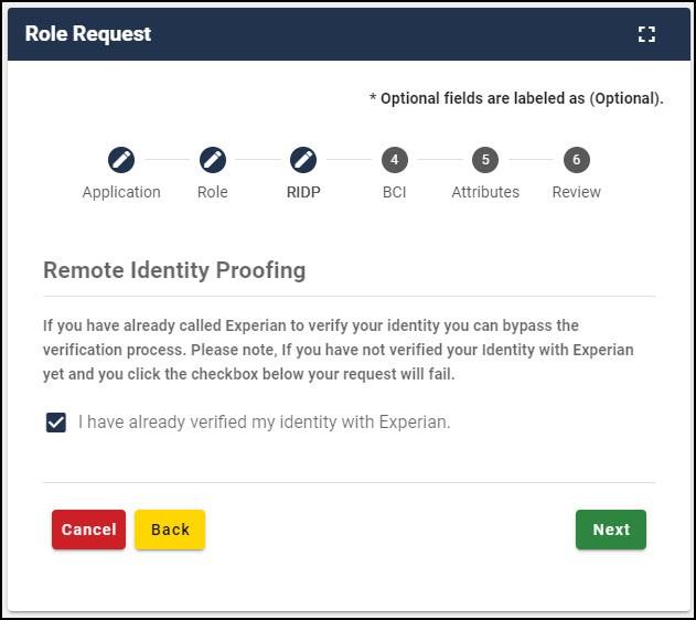 Verificación de Experian