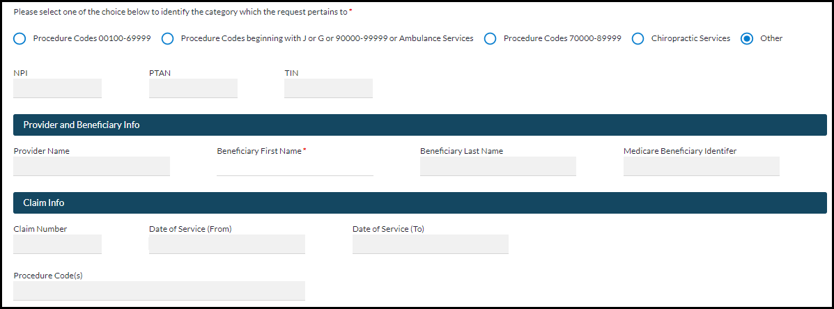 Part B – Redetermination request form (2)